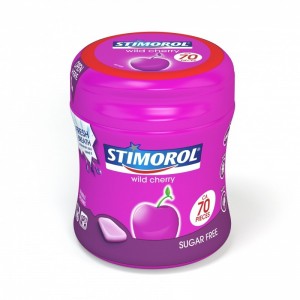 Bottle Wild Cherry 6 x 101,5g Stimorol