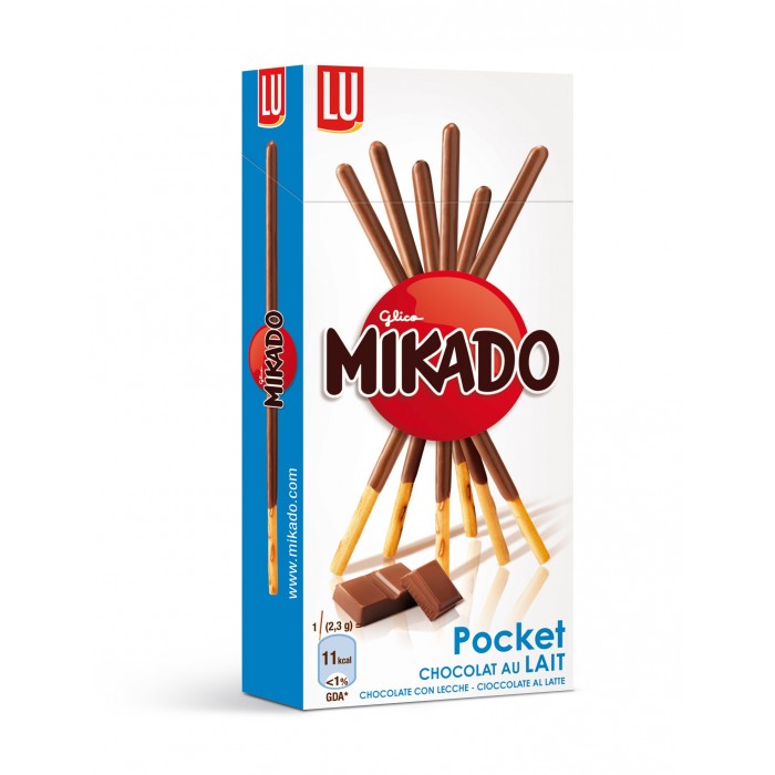 Mikado au chocolat au lait, Lu LOT DE 3 (3 x 90 g)