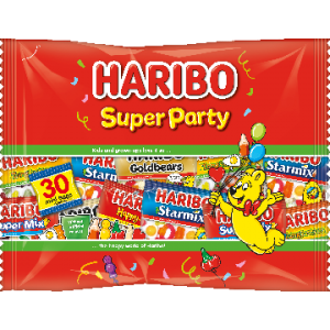 Super Party 12 x 480g (360 Mini Sachets) Haribo