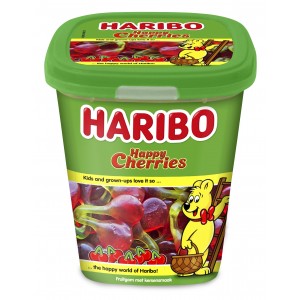 Candy Cups Happy Cherries (Cerises) 12 x 190g Haribo