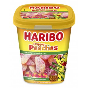 Candy Cups Happy Peaches (Pêches) 12 x 190g Haribo
