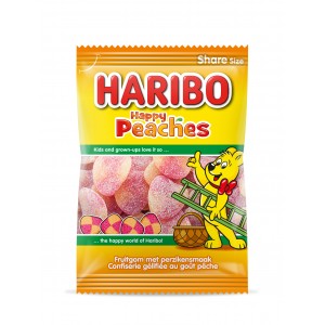 Happy peaches 20 x 185g Haribo