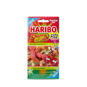Cherry Cola Mix Fizz Flowpack 8 x 80g Haribo