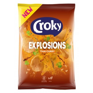Chips Explosions Thai Curry 20 x 40g Croky