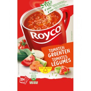 ROYCO CLASSIC TOMATEN GROENTEN 25 ZAKKEN