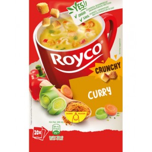 ROYCO CURRY + KORSTJES 20 ZAKJES