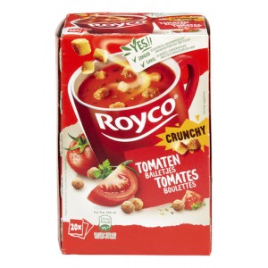 ROYCO TOMATEN MET BALLETJES 20 ZAKKEN